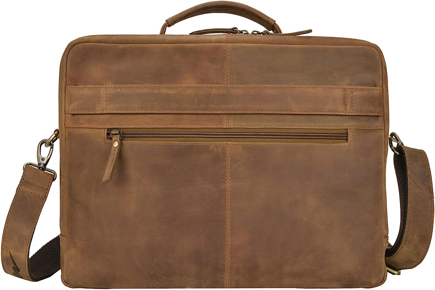 Marc Peter Auckland Real Leather Laptop Bag | Shoulder Bag for 15.6 inch Laptop | Briefcase for Notebook - Image 6